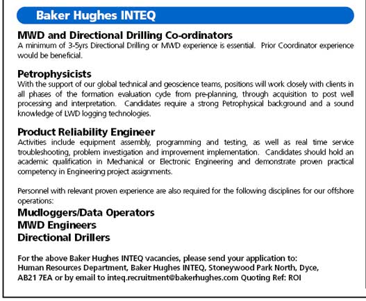 Click here to send mail to Baker Hughes INTEQ