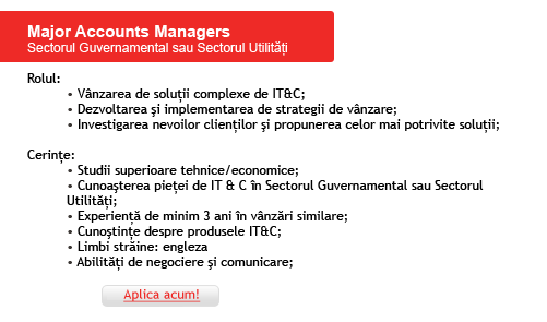 Aplica acum!